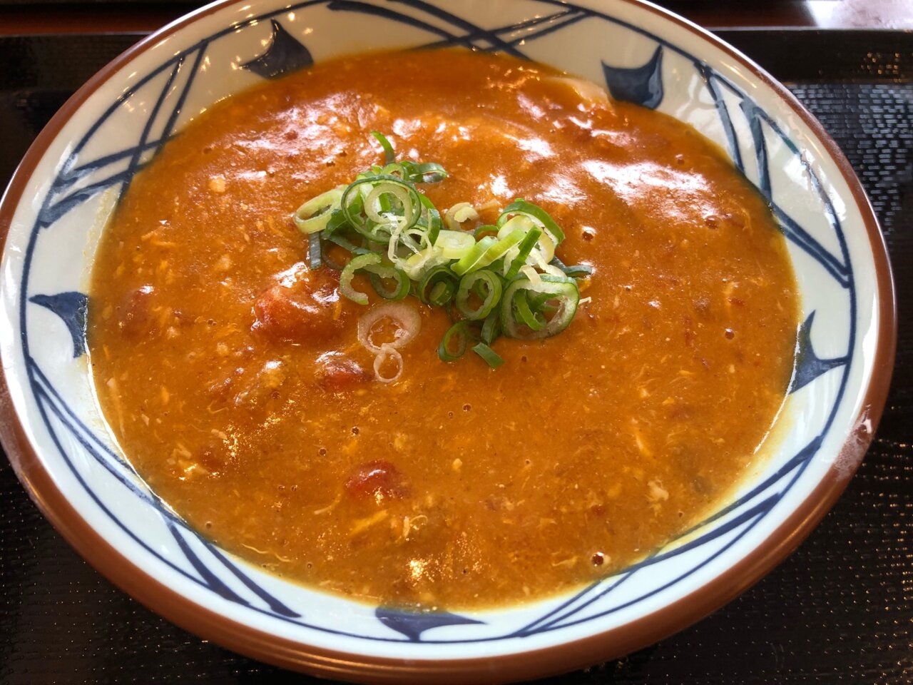 トマたまカレーうどん