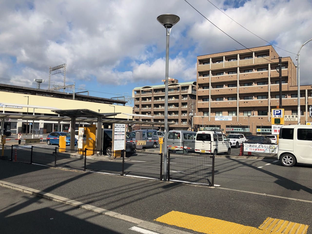 大久保駅駐車場